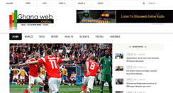 Desktop Screenshot of ghanawebonline.com